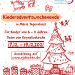 Kinderadventswochenende 17.12. - 19.12.2021 in Maria Tegernbach